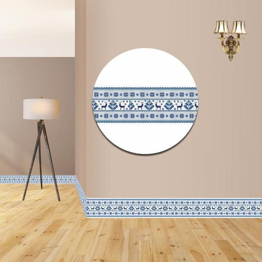 Peel & Stick Wallpaper Border – Self-Adhesive, Water Resistant (Pack of 1)