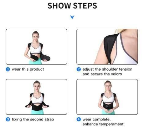 Adjustable Back Posture Corrector Belt – Relieves Slouching & Back Pain (Unisex)