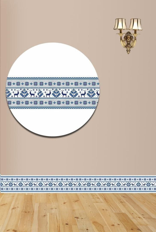 Peel & Stick Wallpaper Border – Self-Adhesive, Water Resistant (Pack of 1)