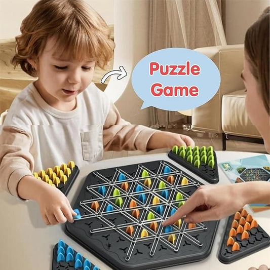 Tricky Triangle Puzzle Game – Brain-Boosting Fun for All Ages!