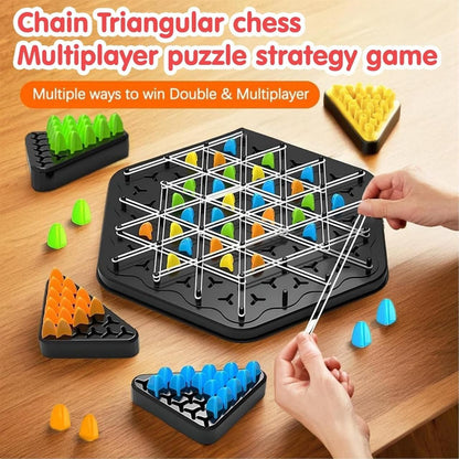 Tricky Triangle Puzzle Game – Brain-Boosting Fun for All Ages!