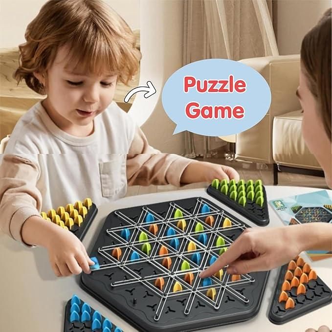 Tricky Triangle Puzzle Game – Brain-Boosting Fun for All Ages!